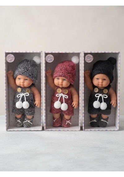 Konuşan Ve Masal Anlatan Eğitici Yumuşak Dokulu Kostümlü 36 Cm Kafası Et Oyuncak Bebek