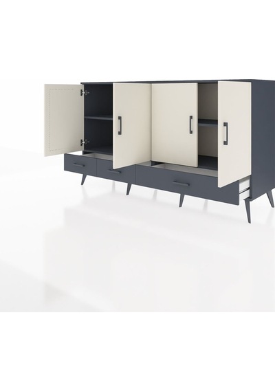 Kronos Konsol 6 Raflı 3 Çekmeceli 4 Kapaklı 176x59x99 Antrasit-ay Antrasit-aytaşı/antrasit Kronos Konsol 6 Raflı 3 Çekmeceli 4 Kapaklı 176x59x99 Antrasit-ay Antrasit-aytaşı/antrasit