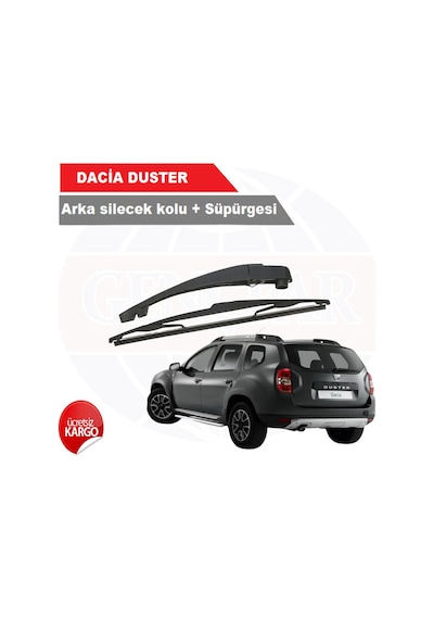 Dacia Duster Arka Silecek Kolu + Silecek Süpürgesi