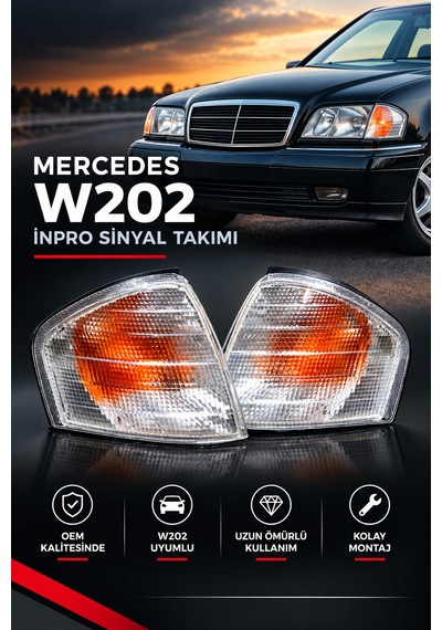 Mercedes W202 Inpro Sinyal Takımı