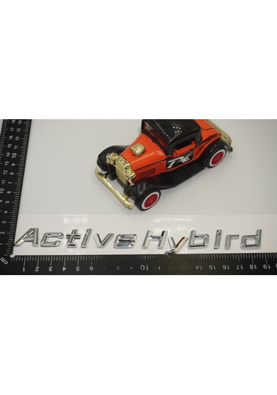 Bmw Active Hybrid Bagaj Krom Metal 3M 3D Yazı Logo