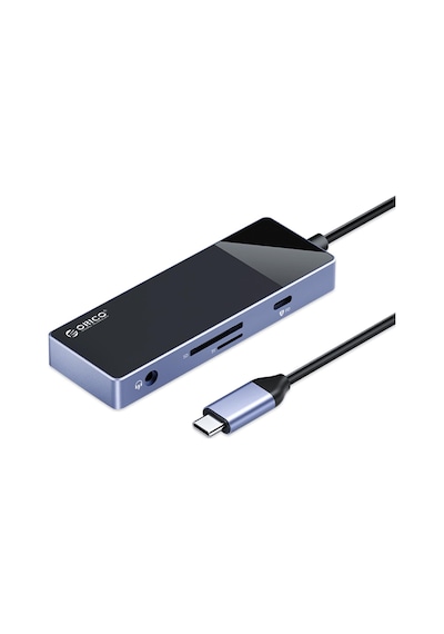 Orıco Type-c Pd100w 4k 30hz Hdmı 3.5mm Jak Sd Tf Kart Okuyucu 3 Usb Portlu Hub Çoklayıcı Orıco Type-c Pd100w 4k 30hz Hdmı 3.5mm Jak Sd Tf Kart Okuyucu 3 Usb Portlu Hub Çoklayıcı