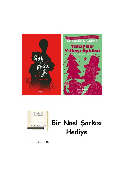 Gökkuşağı Ciltli + Tuhaf Bir Yılbaşı Öyküsü + Bir Noel Şarkısı