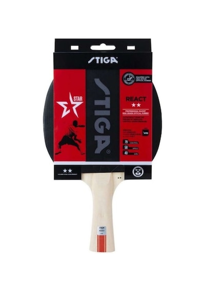 Stıga 1212-8418-01 Bat React-2 Star Masa Tenis Raketi