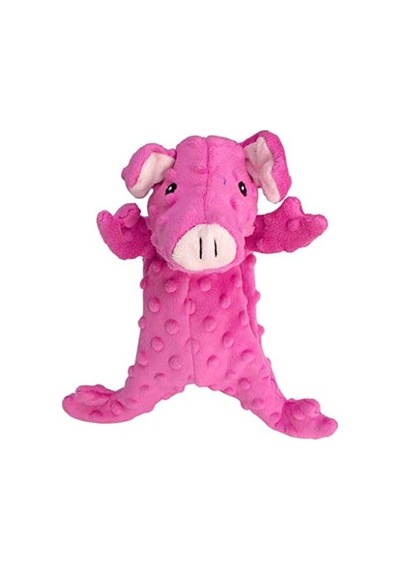 Eastland 510343 Öten Peluş Köpek Oyuncağı, Domuz Şekilli, 20 Cm Açık Bej
