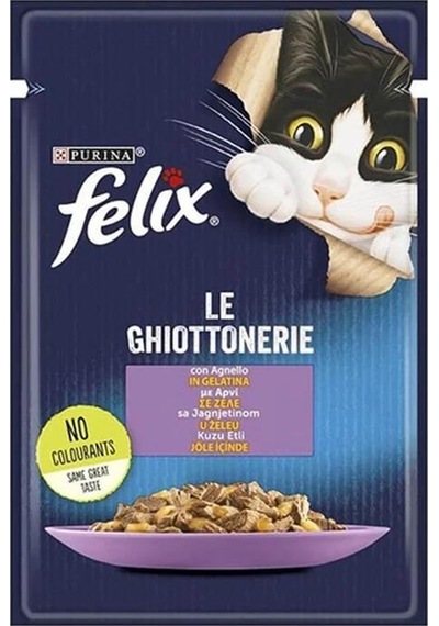 Felix Kuzu Etli Yetişkin Kedi Konservesi 85 Gr
