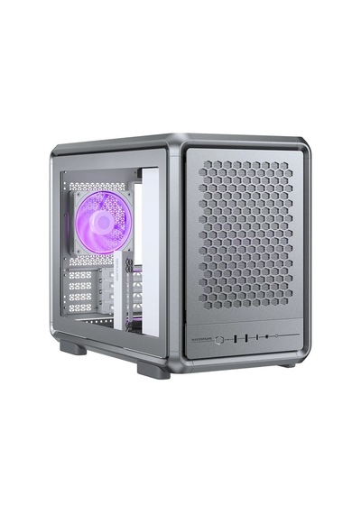 Coolermaster Masterframe 400 Mesh Sılver Tg Mf400m-shnn-s00 Argb Gaming Micro-atx Pc Kasası