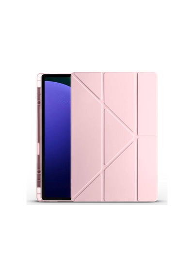 Samsung Galaxy Uyumlu Tab S9 Ultra Kılıf Kalem Bölmeli Standlı 360 Derece Tam Korumalı Tasarım Tr