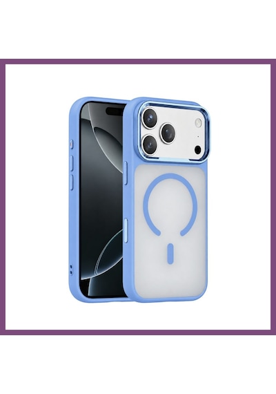 Twin Store Joko İphone 18 Pro/17 Pro Prime Magsafe Kapak - Açık Mavi Bzstwın