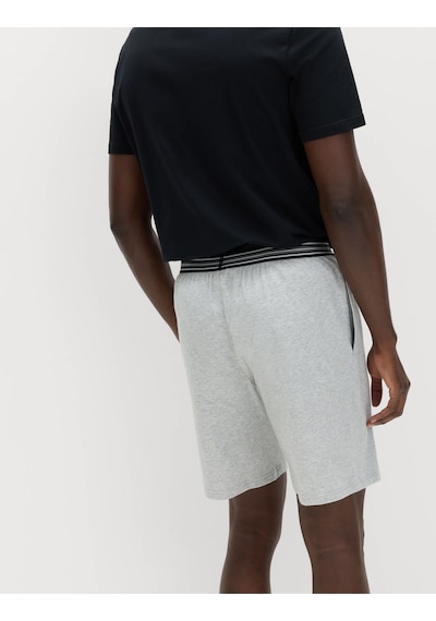 Marks & Spencer 2'li Pijama Şortu T07000075 Gri