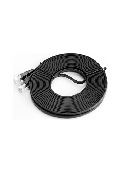 Patchcord Düz Kablo Kat.6 Utp 5m / Rj45 Tip B / 250 Mhz / 1000 Mbit/s/fluke Networks Sertifikası/pvc Ve Bakır/korumalı Utp/siyah