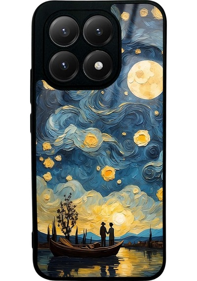 Xiaomi 15t Kılıf Kamera Korumalı Desenli Luxury Portrait Painting Lusi Kapak Kayık