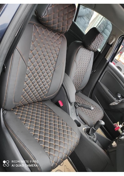 Renault Fluence Araca Özel Deri Oto Koltuk Kılıfı 465635014