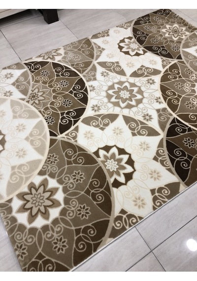 Flora Halı Lavin 0018 A 165X230 Krem Kahve 4 M2 Halı !