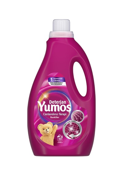 Yumoş Sıvı Deterjan Renkliler 2.5 L 4 Adet Diğer