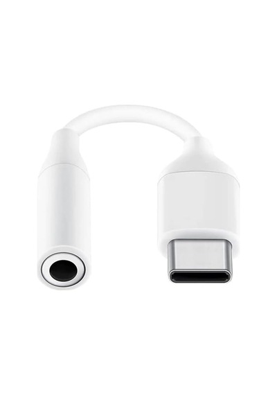 Tr Typ-c İçin 3.5mm Kulaklık Ve Mikrofon Adaptörü Siyah Beyaz