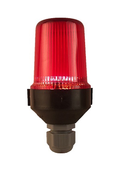 Mesan Ø50 Minyon Smd Led Duvar Montaj Lamba Kırmızı 110-220Vac Ms 8556.1.110-220Vac