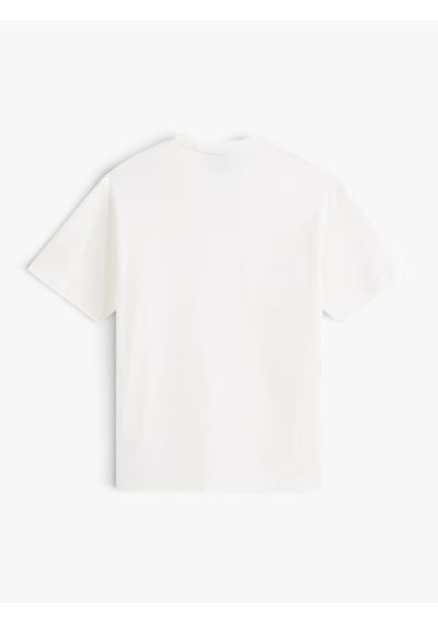 Vans Premium Ss Loose Fit Tshirt Erkek Beyaz T-shirt - Vn000tbp