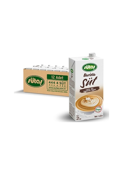 Barista Süt 12 Adet 1 L