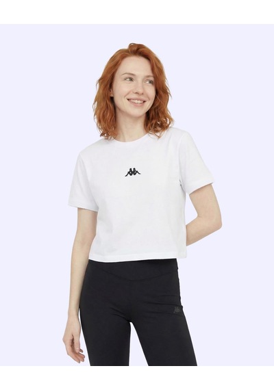 Kappa Khloe Tshirt Kadın Beyaz Regular Tişört