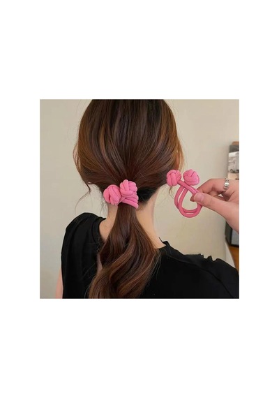 So Much Yeni Model Büyük Boy Sıkı Lastik Toka Pembe - 665952013 Pembe - 665952013 Pembe