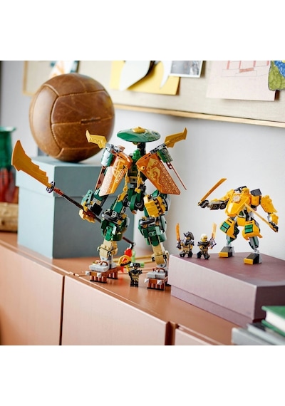 LEGO® Ninjago 71794 Lloyd Ve Arin'in Ninja Ekibi Robotları 764 Parça