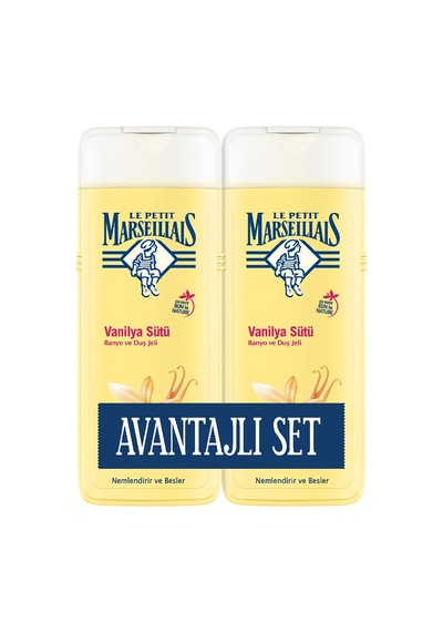 Le Petit Marseillais Duş Jeli 2'li 400 Ml Vanilya Süt Nemlendirici 2'li Ekonomik Paket - 2 Adet Tarı Diğer