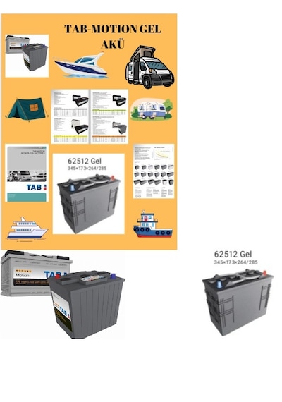 Tab Motıon 105 A 12v Jel Akü