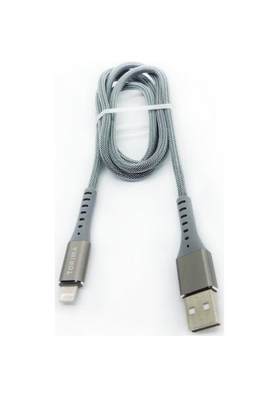 Torima 2.4A Apple iPhone Uyumlu Lightning 2.4 A Halat Şarj Ve Data Kablosu