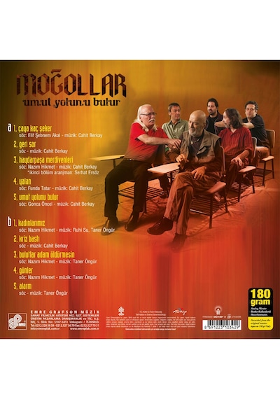 Moğollar - Umut Yolunu Bulur Plak