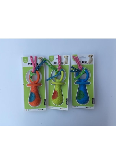 Nunbell 14 CM Emzik Köpek Oyuncağı Çok Renkli