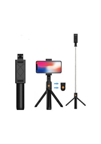 Vos Versa Q07 Bluetooth Kumandalı Selfie Çubuğu Tripod Vve1106-541