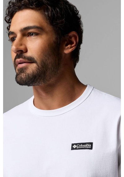 Columbia Erkek Tişört 2155051-100 Beyaz