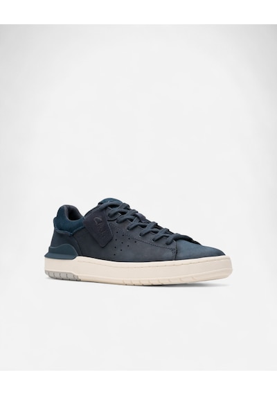 Clarks Courtlite2 Run Navy Nubuck, M 7 Erkek Lacivert Spor Ayakkabı 26181323 Lacivert