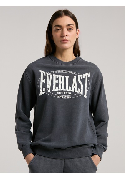 Everlast Authentic Boxing Wmn Antrasit Kadın Sweatshirt Antrasit