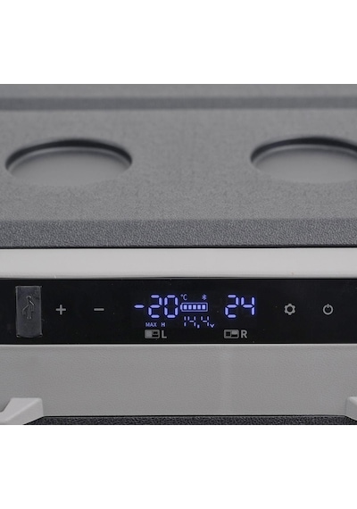 Tecnopoint Çift Kapaklı 30 Litre Taşınabilir Araç Buzdolabı 12v/24v/220v Uyumlu