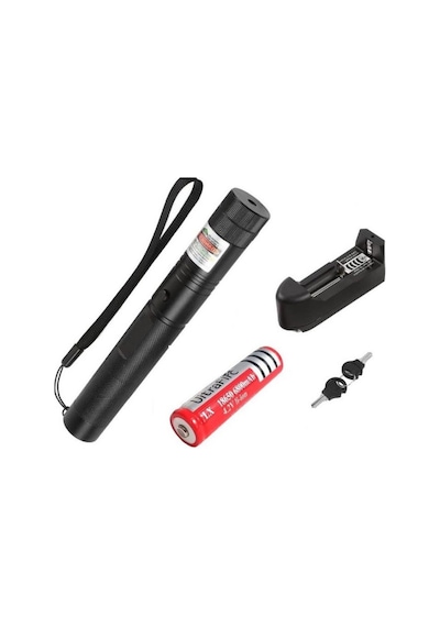 Laser Pointer Şarjlı Yeşil Lazer Yeşil
