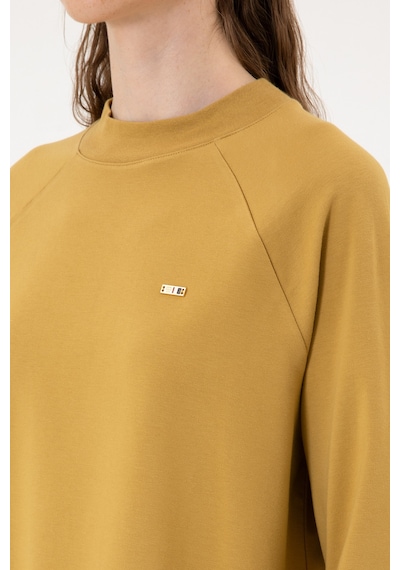 U.S. Polo Assn. Kadın Camel Regular Bisiklet Yaka Basic Sweatshırt 50313610-VR151
