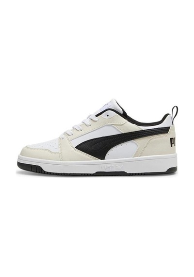 Puma 39232818 Rebound V6 Low Whıte Black Erkek Sneaker 001
