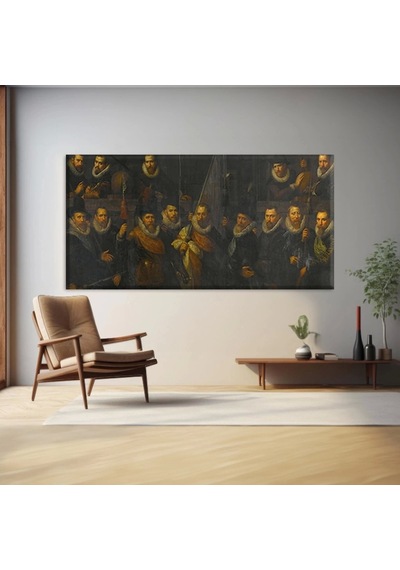 Klasik Dönem Portreleri Kanvas Tablo