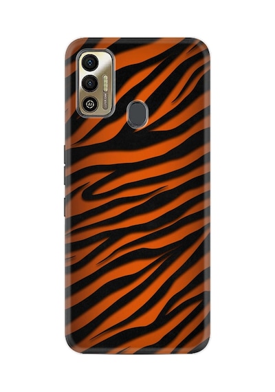 Tecno Spark 7t Kılıf Silikon Desen Özel Seri Leopar Yeni 1676 Tecnospark7t11