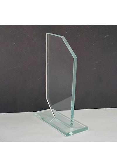 Decorita Plaket | Kristal Cam Plaket|Şekil-3|Baskısız|10'lu Takım