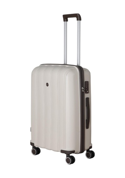 Mçs Group Mçs Polipropilen Valiz V305 65 Cm S18y10003365 11164 Kemik-acı Kahve