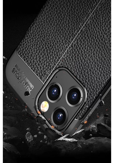 Newface Apple İphone 12 Pro Max Kılıf Auto Focus Kapak - Kırmızı