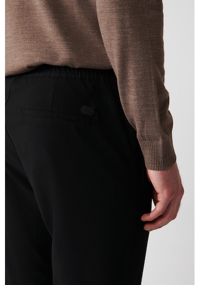 Avva Relaxed Jogger Erkek Pantolon Siyah E003000 Siyah
