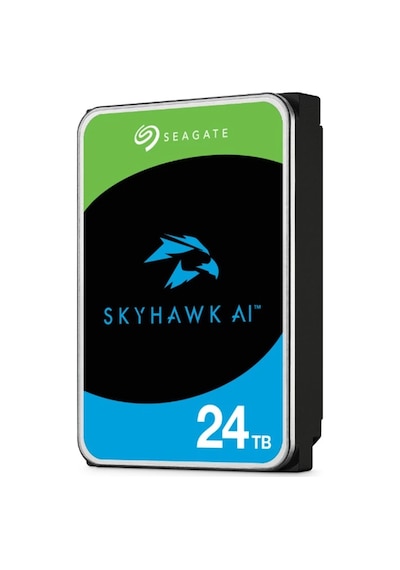 24 Tb Seagate 3.5 Skyhawk Aı Sata 512mb 7/24 Guvenlık St24000ve002 5 Yıl Resmı Dıst Garantılı