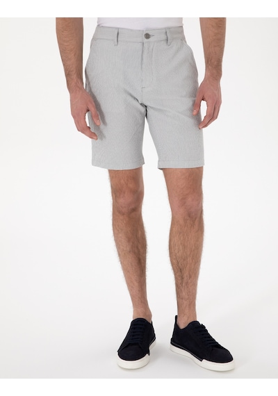 Pierre Cardin Erkek Gri Şort / Bermuda 50305289-vr024 Gri