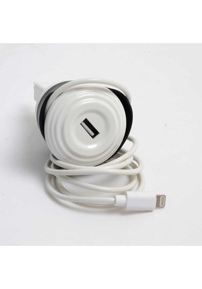Zore Sarmal Lightning Ev Şarj Seti-Beyaz