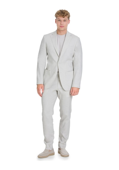 Hatemoğlu Bej Slim Fit Mono Yaka Keten Takım Elbise 29703 Bej Hatemoğlu Bej Slim Fit Mono Yaka Keten Takım Elbise 29703 Bej
