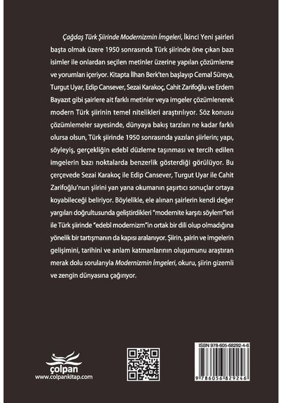 Çağdaş Türk Şiirinde Modernizmin Imgeleri